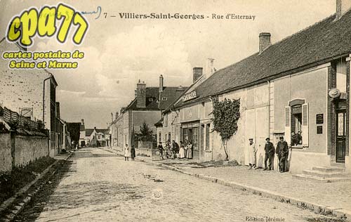 Villiers St Georges - Rue d'Esternay
