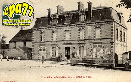 Villiers St Georges - Htel-de-Ville