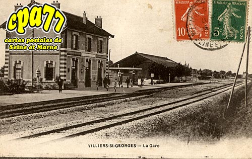 Villiers St Georges - La Gare