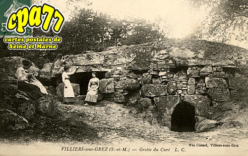 Villiers Sous Grez - Grotte du Cur
