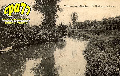 Villiers Sur Morin - Le Morin, vu du Pont