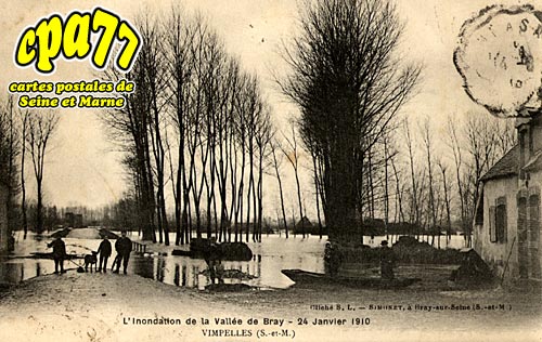 Vimpelles - L'Inondation de la Valle de Bray - 24 Janvier 1910