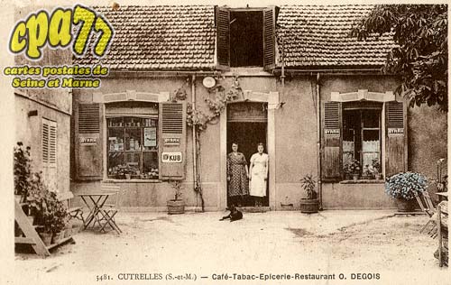 Vimpelles - Cutrelles - Caf - Tabac - Epicerie - Restaurant O.Degois