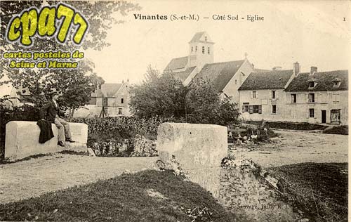 Vinantes - Côté Sud -Eglise