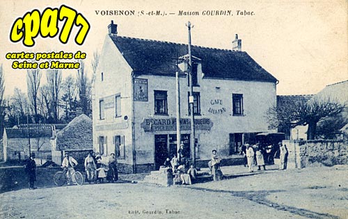 Voisenon - Maison Gourdin, Tabac