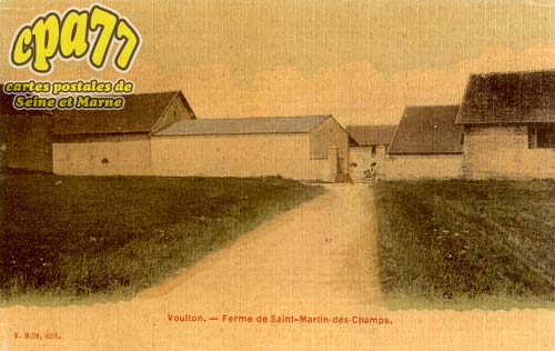 Voulton - Ferme de Saint-Martin-des-Champs