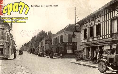 Voulx - Le Carrefour des Quatre-Rues