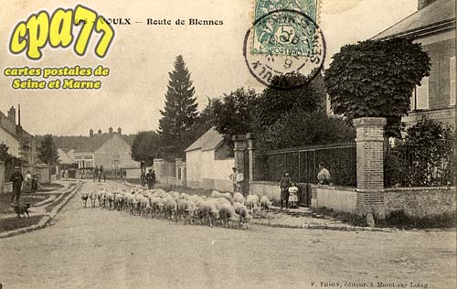 Voulx - Route de Biennes