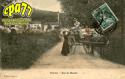 Vulaines Ls Provins - Rue du Moulin (en l'tat)