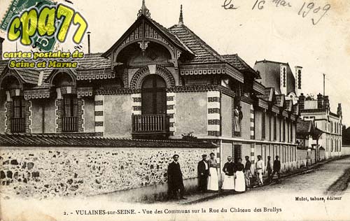 Vulaines Sur Seine - Vue des Communs sur la Rue du Chteau des Beulys