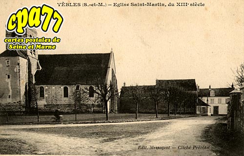 Ybles - Eglise Saint-Martin, du XIIIe sicle