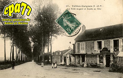 Ybles - Le Petit Nogent et Route de Brie