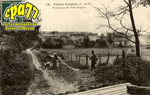 Ybles - Panorama du Petit Nogent